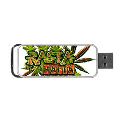 Cannabis Hemp Hashish Illegal Drug Trade Rasta Portable Usb Flash (two Sides) by Vaneshart