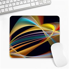 Lines Stripes Colorful Abstract Background Color Large Mousepads by Vaneshart