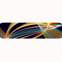 Lines Stripes Colorful Abstract Background Color Large Bar Mats by Vaneshart