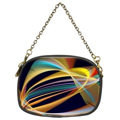 Lines Stripes Colorful Abstract Background Color Chain Purse (two Sides) by Vaneshart