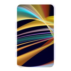 Lines Stripes Colorful Abstract Background Color Memory Card Reader (rectangular) by Vaneshart