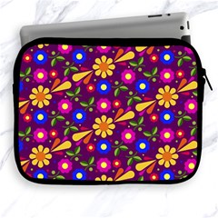 Flowers Patterns Multicolored Vector Apple Ipad 2/3/4 Zipper Cases by Vaneshart