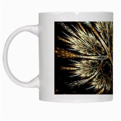 Roots Abstract Sectors Layers Colors White Mugs by Vaneshart