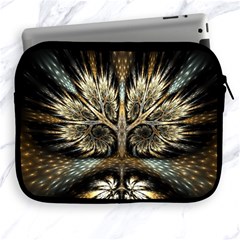 Roots Abstract Sectors Layers Colors Apple Ipad 2/3/4 Zipper Cases by Vaneshart