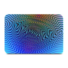 Abstract Circles Lines Colorful Plate Mats by Vaneshart