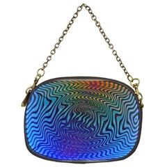 Abstract Circles Lines Colorful Chain Purse (two Sides) by Vaneshart