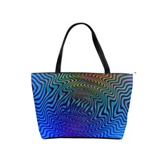 Abstract Circles Lines Colorful Classic Shoulder Handbag by Vaneshart