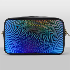 Abstract Circles Lines Colorful Toiletries Bag (one Side) by Vaneshart