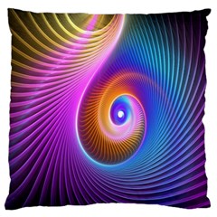 3d Abstract Fractal Bright Standard Flano Cushion Case (one Side) by Vaneshart