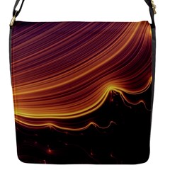 Lines Stripes Background Abstract Flap Closure Messenger Bag (s) by Vaneshart