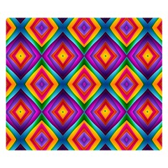 Abstract-b-1 Double Sided Flano Blanket (small)  by ArtworkByPatrick