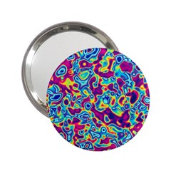 Ripple Motley Colorful Spots Abstract 2 25  Handbag Mirrors by Vaneshart