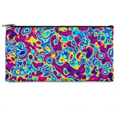 Ripple Motley Colorful Spots Abstract Pencil Cases by Vaneshart