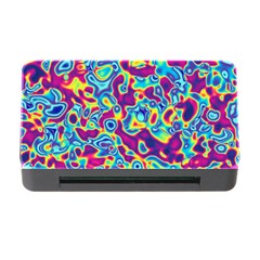 Ripple Motley Colorful Spots Abstract Memory Card Reader With Cf by Vaneshart