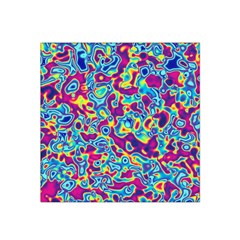 Ripple Motley Colorful Spots Abstract Satin Bandana Scarf by Vaneshart