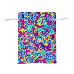 Ripple Motley Colorful Spots Abstract Lightweight Drawstring Pouch (s)