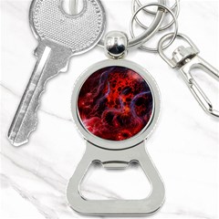 Art Space Abstract Red Line Bottle Opener Key Chain by Vaneshart