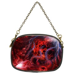 Art Space Abstract Red Line Chain Purse (two Sides) by Vaneshart