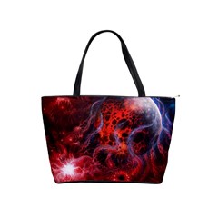 Art Space Abstract Red Line Classic Shoulder Handbag by Vaneshart