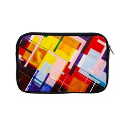 Abstract Lines Shapes Colorful Apple Macbook Pro 13  Zipper Case by Vaneshart