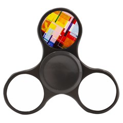 Abstract Lines Shapes Colorful Finger Spinner by Vaneshart