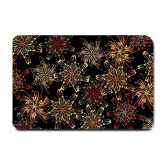 Patterns Abstract Flowers Small Doormat  by Vaneshart