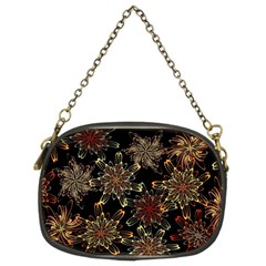 Patterns Abstract Flowers Chain Purse (two Sides) by Vaneshart