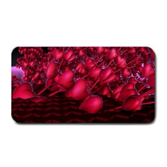 Heart Abstract Shape Pink Light Medium Bar Mats