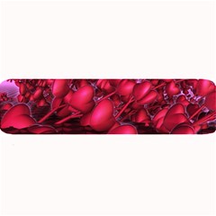 Heart Abstract Shape Pink Light Large Bar Mats by Vaneshart