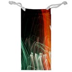 Fireworks Salute Sparks Abstract Lines Jewelry Bag Front