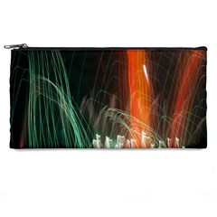 Fireworks Salute Sparks Abstract Lines Pencil Cases by Vaneshart