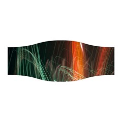 Fireworks Salute Sparks Abstract Lines Stretchable Headband by Vaneshart