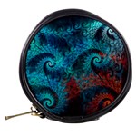 Abstract Patterns Spiral Mini Makeup Bag Back