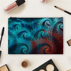 Abstract Patterns Spiral Cosmetic Bag (large) by Vaneshart