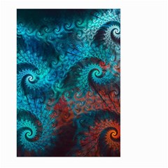 Abstract Patterns Spiral Large Garden Flag (two Sides) by Vaneshart