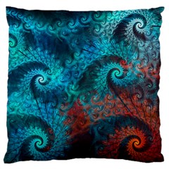 Abstract Patterns Spiral Large Cushion Case (one Side) by Vaneshart