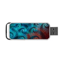 Abstract Patterns Spiral Portable Usb Flash (one Side) by Vaneshart