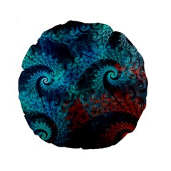 Abstract Patterns Spiral Standard 15  Premium Round Cushions by Vaneshart