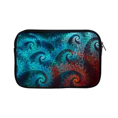 Abstract Patterns Spiral Apple Ipad Mini Zipper Cases by Vaneshart