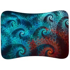 Abstract Patterns Spiral Velour Seat Head Rest Cushion by Vaneshart