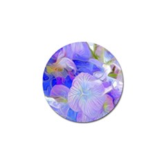 Flowers Abstract Colorful Art Golf Ball Marker by Vaneshart