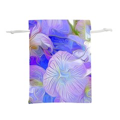 Flowers Abstract Colorful Art Lightweight Drawstring Pouch (m)