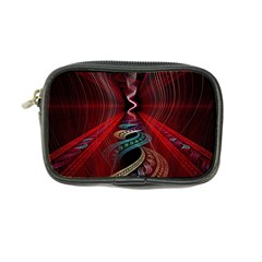 Patterns Red Abstract Coin Purse