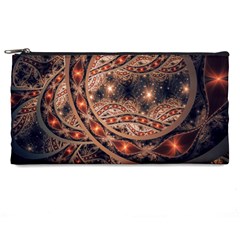 Fractal Patterns Abstract Dark Pencil Cases by Vaneshart