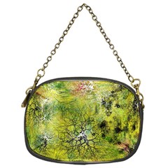 Abstract Spots Lines Green Chain Purse (one Side) by Vaneshart