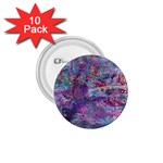 Stains Circles Watercolor Colorful Abstract 1.75  Buttons (10 pack) Front