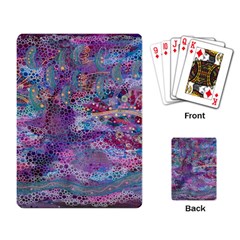 Stains Circles Watercolor Colorful Abstract Playing Cards Single Design (rectangle) by Vaneshart