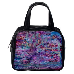 Stains Circles Watercolor Colorful Abstract Classic Handbag (one Side) by Vaneshart