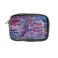 Stains Circles Watercolor Colorful Abstract Coin Purse by Vaneshart