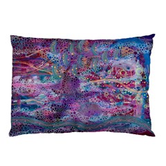 Stains Circles Watercolor Colorful Abstract Pillow Case (two Sides) by Vaneshart